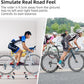 ROCKBROS Bike Rollers Adjustable Bike Trainer Stand Foldable Indoor Cycling Bicycle Roller with Resistance for MTB Road Bike Exercise