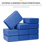Sunshine Yoga 3" Yoga Block, 10 Pack Bulk EVA Foam Yoga Blocks, Firm and Supportive Yoga Brick, Balance Foam for Stretching, Pilates, and Workout, 3" x 6" x 9"