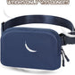 MoKo Fanny Packs for Women Men, Fashion Running Waist Packs, Crossbody Mini Bag Fanny Pack Belt Bag with Adjustable Strap for Running Outdoors Workout Travel Hiking Cycling