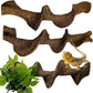 BNOSDM 3Pcs Reptile Climbing Branches Decor,Snake Climbing Branch,Gecko Climb Wood,Lizard Forest Branch,Tank Habitat Tree Trunk Decorations for Bearded Dragons,Chameleons,Spider,Frogs (L)