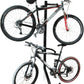 Pro Stand Plus Bike Rack - Heavy-Duty Telescoping Bicycle Stand with Tool Tray, Rotating Clamps, and Adjustable Handlebar Rod by RAD Cycle (Black)