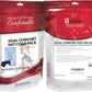 Core Products Dual Comfort CorPak - Reusable hot/Cold Pack for Knee, Back, Shoulder, or Ankle Pain; Use hot or Cold; Made in USA - 6" x 10"