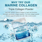 NATURE TARGET Marine Collagen Peptides Powder - Type I & III Collagen with Probiotics, Vitamin C & Hyaluronic Acid for Skin, Hair, Nails, Wild-Caught Fish & Grass-Fed Bovine, 35 Servings