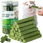 225g Cat Grass Teething Stick, Delicious Cat Treat Snack Edible Cat Chew Toy for Teeth Cleaning and Hairball Removal in Cats