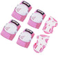 Youth/Kids Knee Pads Elbow Pads Wrist Guards Protective Gear Set for 3-15 Years Child Roller Skates, Skateboard, Cycling, Inline Skating, BMX Bike, Balance Bike, Scooter Riding and Other Outdoor Sports
