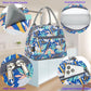 FlowFly Insulated Lunch Cooler Bag - Tote Bag Organizer for Women/Men, Sloth