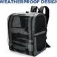 Apollo Walker Pet Carrier Backpack for Large/Small Cats and Dogs, Puppies, Safety Features and Cushion Back Support for Travel, Hiking, Outdoor Use (Gray-Expandable)