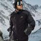 TACVASEN Winter Jacket Men's Water-Resistant Fleece Jacket Snow Ski Jacket Military Tactical Jacket Coat Parka Hood Raincoat