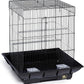 Prevue Hendryx SP850R/B Clean Life Cockatiel Cage, Red and Black