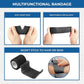 Self Adhesive Bandage Wrap - Pack of 12 Black Color, Non-Woven, Breathable & Water-Resistant Vet Wrap for First Aid, Sports Injury, Body Sprains, & Pets - 2 Inch x 5 Yards