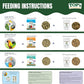 TOP's Parrot Food Bird Pellets for Small Hookbills - Non-GMO, Peanut Soy & Corn Free, USDA Organic Certified - 25 lb Bag