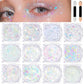 Body Glitter Face Glitter, Hair Glitter for Kids, 12 Shapes Fine Chunky Glitter Gel for Women Girls Makeup Sparkles Party Mermaid Sequins Rave Accessories Singer Concerts Festival (White Scheme)