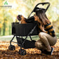 Pet Stroller 3 in 1 Foldable Dog Stroller, Cat Strollers, Foldable pet Strollers & Cat Carrier, Pet Carrier, Lightweight with Cup Holder, Waterproof Max Load 66 lbs, Breathable Mesh Canopy