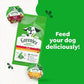 Greenies Smart Topper High Protein Wet Mix-in for Dogs, Beef, Peas & Carrots Recipe in Vitabroth Broth - Bone Broth + Vitamins E & B1, 10 Count