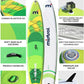 Mistral Stand Up Inflatable Paddle Board Racing & Touring Board 13'2"/ 14' Race Board, Backpack with Wheels, Durable ISUP for Youth & Adult, w/Premium SUP Accessories
