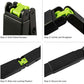 PETMAKER Pooper Scooper - Foldable Cat and Dog Poop Scoop with Ergonomic Handle - Enables One-Handed Use on Concrete, Grass, and Gravel (Green)