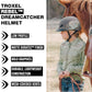 Troxel Rebel Turquoise Rose Helmet