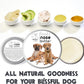 The Blissful Dog 3 Cute Puppies Unscented Nose Butter, 16oz