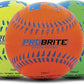 Franklin Sports - Pro Brite - Neon Rubber Teeball - MLB - Youth Tball - Baseball + Softball - Indoor & Outdoor Use