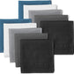 Pocket-Sized Sweat Towels - The Original Sweat Absorbing Handkerchiefs - Quick-Dry Microfiber Sweat Rags for Face, Hands, & Body - Men & Women - Gym, Sports, and Work (Neutrals: 10 Pack)