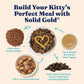 Solid Gold Bone Broth Cat Food Topper - Limited Ingredient Lickable Cat Broth Pouches w/Salmon Protein Shreds & Collagen for Hydration & Gut Support - Easy to Serve Gravy for Cats Meal Topper - 12ct