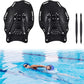 Hikeen Swim Paddle Hand for Adult and Junior, Swim Training Hand Paddles with Adjustable Straps, Swimming Hand Paddles for Training