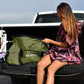Malo'o Waterproof Dry Bag Duffel 40L/60L/100L, Roll Top Duffel Keeps Gear Dry for Kayaking, Rafting, Boating, Swimming, Camping, Hiking, Beach, Fishing - Internal & External Pockets and Molle Loops
