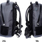 Submersipack Waterproof Backpack - Submersible, Inflatable, Floating TPU Coated Durable Nylon Dry Bag with Airtight Zipper for Kayak, Fishing, Boating, Hiking, Paddle Board (Deep Blue, 25L)