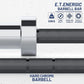 7ft Olympic Barbell Bar 45LB Load 1500lbs Capacity Available, for Gym Home Exercises, Weightlifting, Powerlifting for 2" Olympic Plates