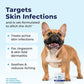 Vetnique Dermabliss Chlorhexidine for Dogs Skin Health Antibacterial Wipes for Dogs for Infections, Irritation & Redness Relief (Skin Wipes, 50 Count)