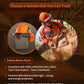 LANON Industrial Forestry Safety Helmet Protection System, ANSI Approved Chainsaw Hard Hats with Adjustable Ear Muffs & Face Shield Visor, 6 Point Adjustable Ratchet Suspension, Class C, Orange