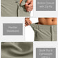 Pudolla Men's Hiking Cargo Shorts 9" Lightweight Outdoor Work Shorts for Men Travel Golf Camping Casual with 5 Zipper Pockets
