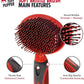 Tuff Pupper Round Bristle Soft Brush for Dogs and Cats | Gentle Grooming for Short or Long Hair | Soft Pin Tool for Sensitive Skin | Detangle & Remove Loose Fur | For Dematting & Detangling Undercoat