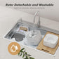 Automatic Cat Feeders - Nityers 4L Dog Automatic Feeders with Stainless Steel Bowl,1-6 Meals Per Day, Programmable Portion Size, Detachable Washable, Auto Pet Feeder for Cats and Dogs