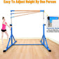 4FT/5FT Gymnastic Bar Set Gymnastics Horizontal Bar Gymnastics Kip Bar for Kids Home Use