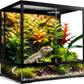 43 Gallon Professional Glass Terrarium 24"x18"x24" Durable Reptile Habitat Tank with Heat Resistant Aluminum Alloy Frame, Dual Front Swinging Doors for no Jam by Sand and Other Debris