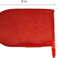 Hair Magnet Pet Fur Removal Mitt, Lint, Fur, and Dander Cleanup for Furniture, Clothing, and Upholstery, Reusable, Durable, Quick & Easy Cleaning, Red, 2-Pack