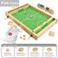 Big Flick n Kick: Wooden Multi Tabletop Indoor Portable Board Games for Kids and Family