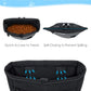 Gobeigo Dog Treat Pouch and Training Clicker, Upgrade Two Magnetic Closure to Prevent Spills, 2 Cup Treat Bag with Poop Bag Dispenser, Metal Clip Waist Belt Fanny Pack for Pet Walking (Black/Gray)