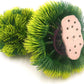 BEGONDIS 2Pcs Aquarium Decorations Fish Tank Artificial Green Water Plants Made of Soft Plastic