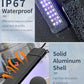 Pawfly 33W Aquarium LED Light for 48 to 54 Inch Fish Tanks Extendable Fish Tank Light with Full Spectrum Brilliant White Blue Red Lights with Daytime & Night Modes and Adjustable Brightness