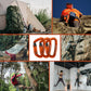 Climbing Carabiner Clips 25kN Auto Locking Carabiner, Professional Heavy Duty Large Locking Carabiner Clips for Rock/Ice Climbing Rappelling Rescue Swing etc, D Shaped, Large Size