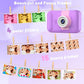 Kids Camera with 180° Flip-up Lens for Selfie & Video, HD Digital Video Cameras for Toddler with 32GB SD Card, Ideal for 3-8 Years Old Girls Boys on Birthday Christmas Party as Gift
