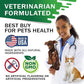 Adrenal Balance for Dogs and Cats - Cushings Treatment for Pets, Adrenal Support w/ Ashwagandha, Licorice Root, Rhodiola Rosea - 2oz Herbal Drops