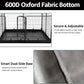 PJYuCien Dog Playpen Plus Storage Bag, 32" H 8 Panels Puppy Pen with Square Bottom, Heavy Duty Dog Fence for Puppies/Small Dogs