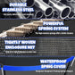 Trampoline 8FT 10FT 12FT 14FT 16FT, Outdoor Trampolines for Kids and Adults, Recreational Trampoline with Enclosure Net & Ladder, Round Trampoline ASTM Approved, 400/450LBS Weight Capacity