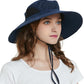 EINSKEY Wide Brim Sun Hat, UPF 50+ UV Protection Waterproof Packable Bucket Hat for Men & Women, Fishing Hiking Beach Garden