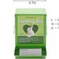 Metal Small Animal Feeder with Lid, Heavy Duty, Large Capacity Food Dispenser, Great for Rabbits, Guinea Pigs, Chinchillas and Other Small Animals. (4.6 inch, Green)