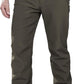 Outdoor Ventures Men's Lite Waterproof Windproof Fleece Lined Warm Hiking Ski Snow Pants Expandable-Waist