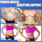Electronic Muscle Stimulator, Abs Stimulator Muscle Toner, Ab Machine Trainer for All Body, Rechargeble for Fitness Strength Training Workout Equipment for Men and Women(Waist + Arms)